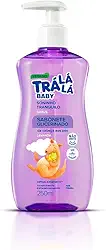 Trá Lá Lá Sabonete Líquido Suave Personagem Baby Branco E Roxo 250 Ml