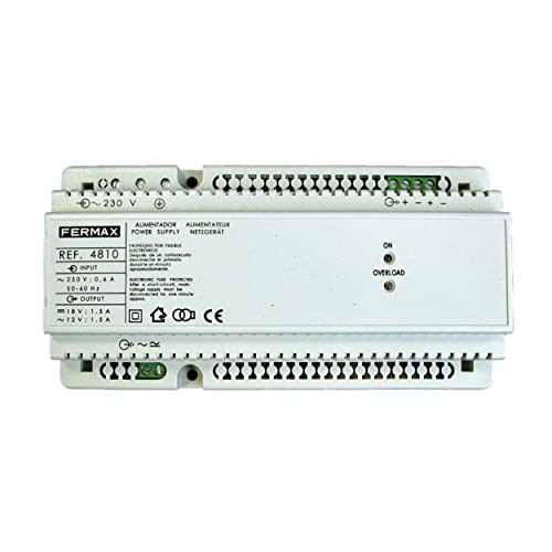 Fermax ALIMENT. DIN10 230VAC/12VAC+18VDC-1.5A