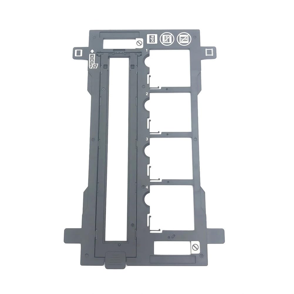 Support de diapositive de film photo 35 mm Guide négatif en ABS compatible avec Scanner Perfection V100 V200 V300 V330 V370 pour convertir des diapositives et des négatifs en DI