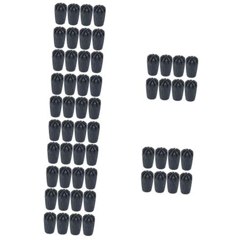 Embouts de bâtons de marche Mipcase rembourrage béquilles 56 pcs