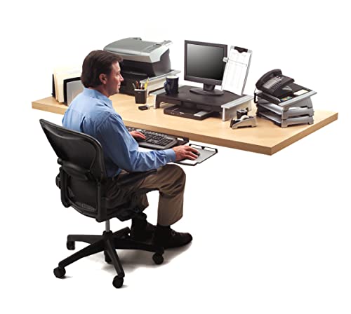 Fellowes 8033301 (R) Office Suites Monitor Mount Copyholder, Black/Silver #TOP5