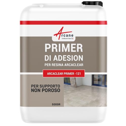 Primer di adesione per superfici lisce, pre-applicazione resina - ARCACLEAR PRIMER 121-500 gr - ARCANE INDUSTRIES