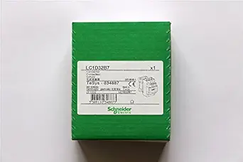 Schneider AC Contactor 3P LC1D32 LC1D32B7 LC1-D32B7 32A 24V coil, Multicolour