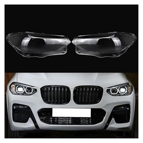 Coque de phare pour BMW X3 G08 2018-2021 cache lentille transparent
