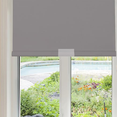 Manijas transparentes para cortinas enrollables plásticas: accesorios invisibles anti-roturas 6