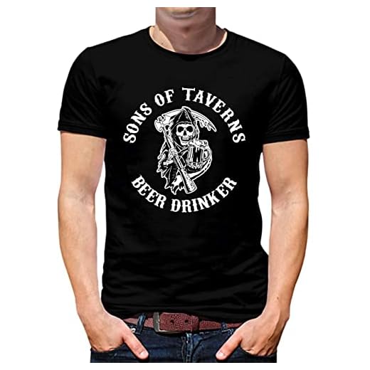 0096 - Camiseta Sons of Taverns Beer Drinker - Paranoia Records (as4, Alpha, x_s, Regular, Regular, XS)
