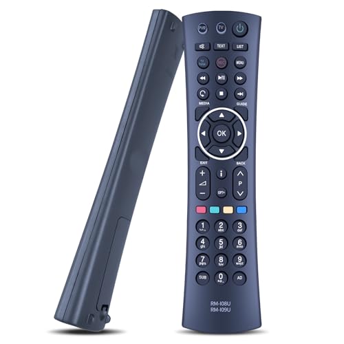 WKOLF New RM-I09U Replacement Remote Control for Humax TV Recorder Freesat FreeTime Satellite Receiver RM-I08U RM-I09U RMI09U RM108U RM-108U RM-109U RM109U HDR-1000S/1100S HDR-2000T HB-1000S