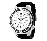 kienzle poseidon  POSEIDON by KIENZLE XL Uhr Analog Quarz 15 Bar Datum Silber-schwarz mit Silikon Armband UP00620