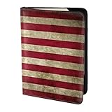 Artisanat de haute qualité : le porte-passeport imprimé drapeau américain est fabriqué à partir de cuir de vache de la plus haute qualité, et l'intérieur est fabriqué en cuir microfibre. Avec des coutures renforcées, il ne se déchire pas et ne se détachera pas, ce qui le rend à la fois beau et fiable pour une utilisation à long terme.