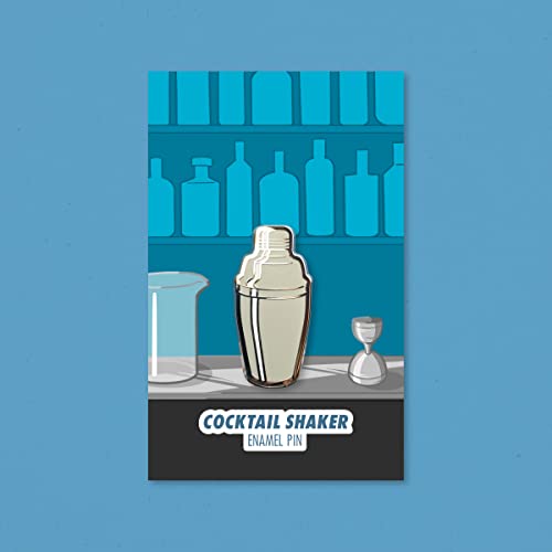 Image of Classic Cocktail Cute Enamel Pins for Bartender Aprons, Jackets, Backpacks and Purses, Shirt and Suit Lapels, Button Badges Brooch Fashion Jewelry