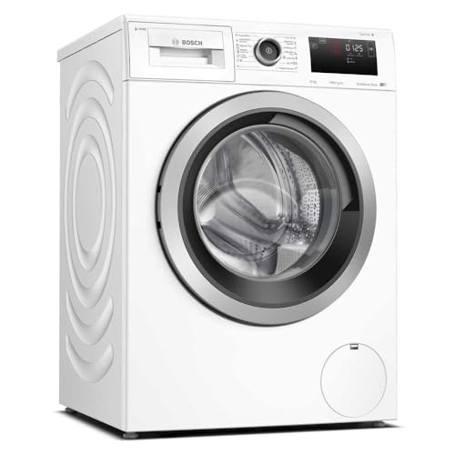 Bosch - Lavadora de carga frontal, Serie 6, i-Dos, Display LED, Función Pausa + Carga, ActiveWater Plus, Blanco, WAL28PH1ES.