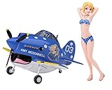 ハセガワ たまごガールズコレクション No.03 1/20 エイミー マクドネル w/たまごひこーき P-40 ウォーホーク レジンフィギュア&ノンスケールプラモデル SP382