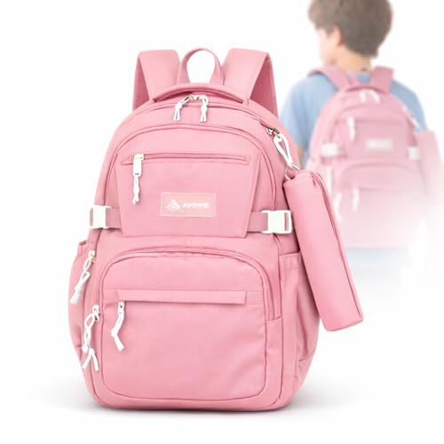 Mochila Escolar Estojo (ROSA)
