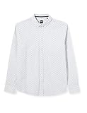  BOSS Herren Mabsoot Freizeithemd, Weiß (Natural 101), L EU