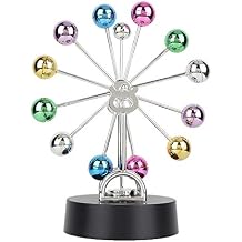 Newtons Cradle Pendulum, Physics Science Balance Desktop Entertainment Decoration for Office, Calm Down Fidgets