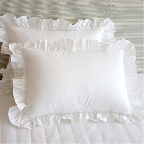 Precious Star Linen Pillow Sham Set of 2 Cover