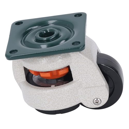 Support en caoutchouc et nylon de 51mm avec roue réglable robuste de 2200LBS - 3