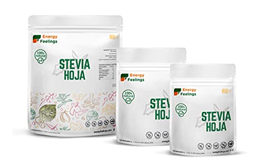 Energy Feelings Stevia Hoja | Edulcorante | 0% Kcal | 0% Azúcares | No Cariogénico | Apto Para Diabéticos, 250 Gramo - Imagen 4