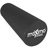 FOAM ROLLER - EVA - 15cm * 45cm - Leggero - Trigger Point - Fornisce confortevole Massaggio Muscolare - Istruzioni in Italiano - Perfetto per la Palestra, il Pilates, lo Yoga - Garanzia a Vita.