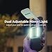 Amaran Go Magnetic Selfie Phone Light, Compatible with MagSafe & Qi2 Magnets, Dual LED Light Source with Adjustable Mirror Light & CCT (2700K-6500K), for Selfies, Makeup, & Content Creation (White)