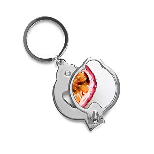 Coupe-ongles original avec motif passion fruits tropicaux frais coloré