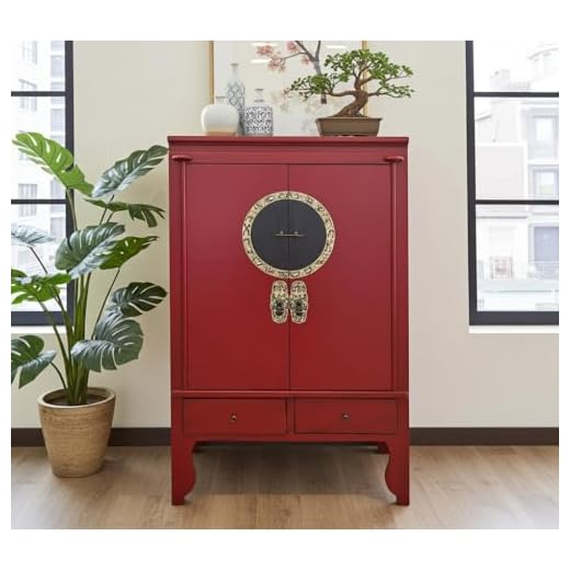 OPIUM OUTLET Comò cassettiera credenza consolle Credenza mobili armadio matrimonio armadietto cinese asiatico orientale antico vintage shabby-chic Comodini cinesi camera da letto