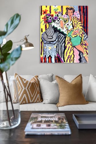 Impression Henri Matisse Odalisque jaune fine art grand format - 2