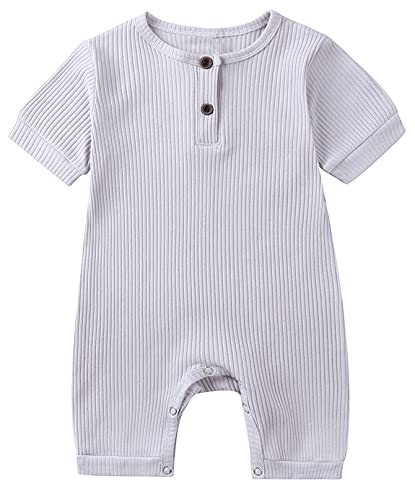 La mejor comparación de Peleles para dormir para Bebé para comprar hoy. 40 Happy Cherry Pelele para bebé de manga corta de algodón, mono para niñas y niños, body de verano, pijamas para bebés, ropa de dormir para gatear, traje de una pieza, tamaño...