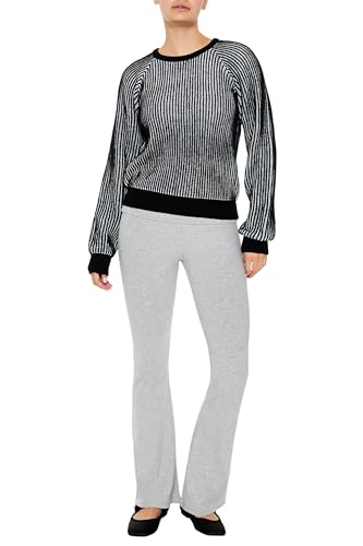 Forever 21 Women's Striped Ribbed Knit Sweater2