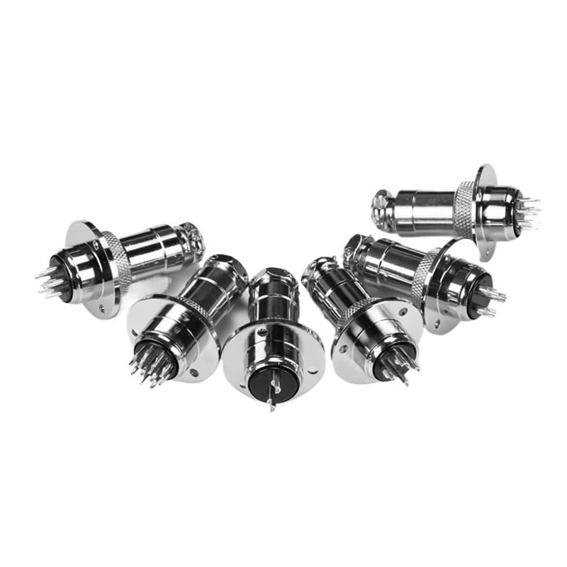 Conector de aviación GX20, socket con 3 pines miniatura 3
