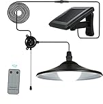 Lixada Solar Pendant Light Classical E27 LED Outdoor Hanging Solar Powered Sensitive Shed Lights, Waterproof Pendant Decoration Lamp for Barn Farm Garden Yard Patio Balcony House Landscape (Type4)