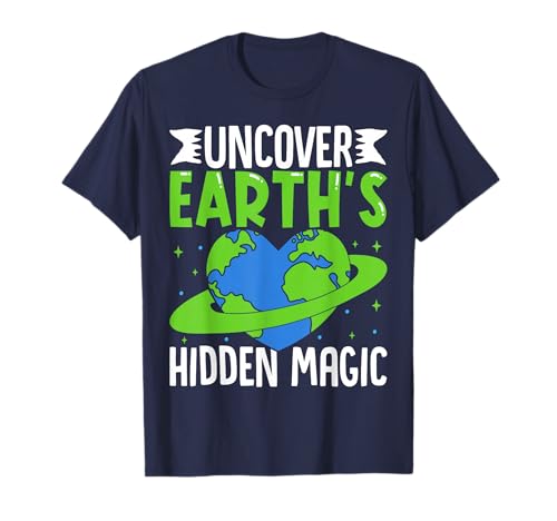 Uncover Earth's Hidden Magic Planetary Adventure T-Shirt