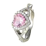 Choisissez Votre Couleur : Améthyste En De Cœur En Argent Sterling