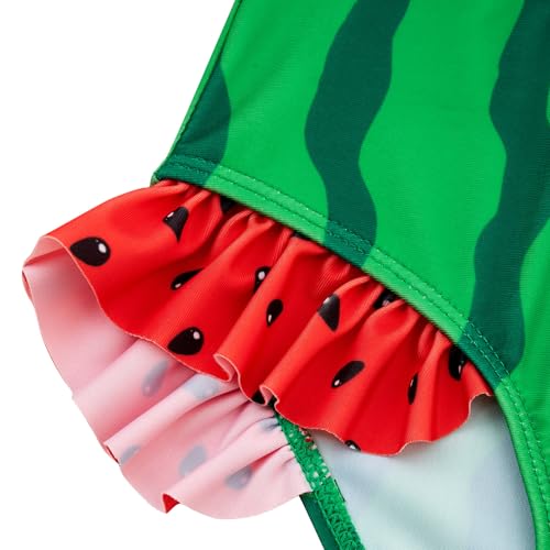 Image of Girls Swimsuit One-piece Bikini Set Two Sets Matching Bathing Suits 2-6T Adjustable Strap Summer Beach