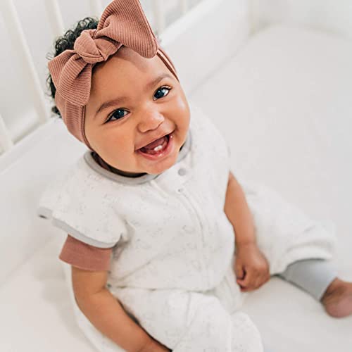 Tealbee Dreamsuit: Toddler Sleep Sack With Feet 2T 3T - 1.2 Tog Four Season Baby Wearable Blanket For Walkers - Bamboo, Organic Cotton Sleeping Bag - Love Milk #TOP1