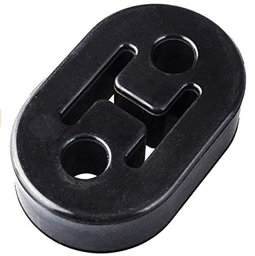 4 Pcs 2 Hole Exhaust Hanger Rubber, Universal Hole Size Diameter 0.47Inch (12Mm), Muffler Bracket Mount, Rubber Insulator For Car/Truck/Suv #TOP3
