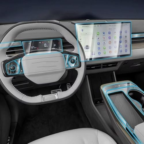 Film protection TPU Jet DASHING 2024 évite rayures console centrale voiture