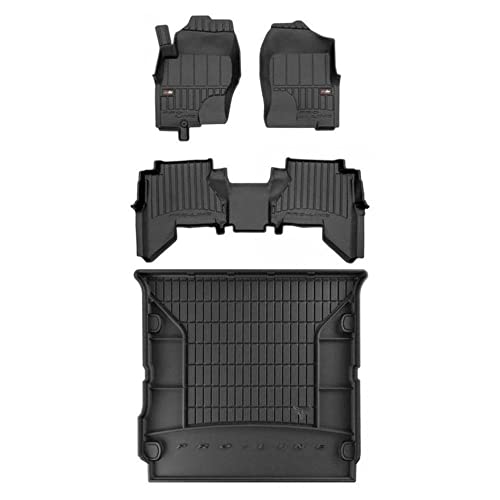 Set di tappetini in gomma e tappetini per il