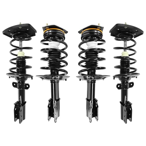 COMPLETESTRUTS - Front & Rear Complete Strut Assemblies with Coil Springs Replacement for 2004-2013 Chevrolet Impala - Set of 4