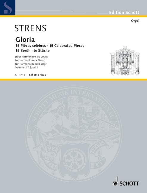 Gloria Album: Quinze pieces celebres transcrites pour Harmonium. Harmonium.