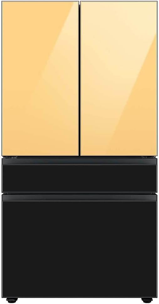 Samsung RAF36DMM33 Bespoke 4-Door French Door Refrigerator Panel - Middle Panel - Charcoal Glass