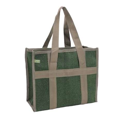 Garosa Bolsa de Herramientas Grande, Bolsa Organizadora de Herramientas de Lona Resistente con Asa de Transporte Gruesa, Base Reforzada para Electricista, Carpintero, Fontanero, Mecánico, (35*17*29)