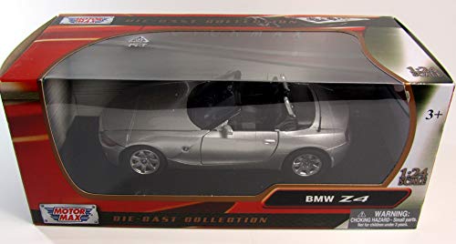 BMW Z4 (E85), silver, 2003, model car, finished model