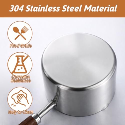 Vaso medidor para alimento de perro 250 ml acero inoxidable miniatura 6