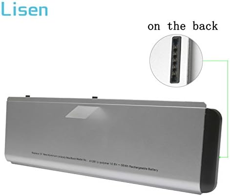 56Wh A1286 A1281 Laptop Battery for 2008 Apple MacBook Pro 15", MB772 MB772/A MB772J/A MB772LL/A; MB470/A MB470CH/A MB470J/A MB470LL/A MB470X/A; MB471/A MB471CH/A MB471J/A MB471LL/A MB471X/A