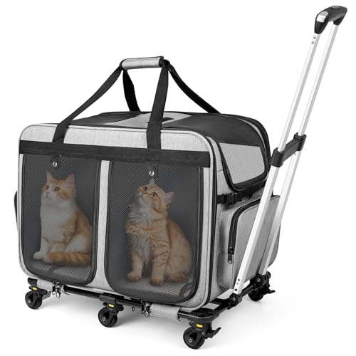 Extra Large Rolling Cat Carrier