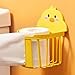 Adhesive Toilet Paper Holder, No Drill Toilet Paper Holder Wall Mounted Toilet Roll Holder for Bathroom, Kitchen, Toilet, RV