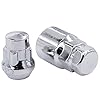 HouYeen M12 x 1.5 Locking Wheel Nuts 60 Degree Tapered Seat with Key Kit for F-ord Focus Fiesta Set of 5 #5