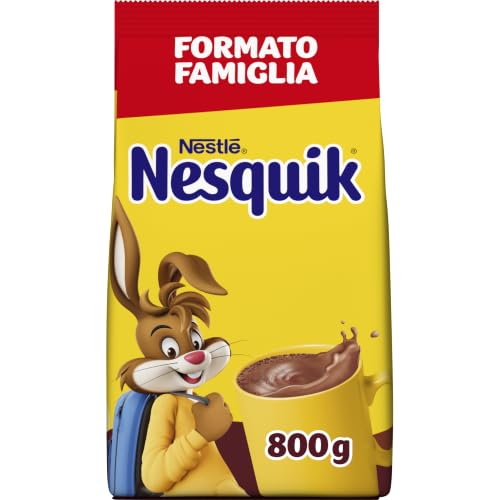 NESQUIK Preparato per Bevanda con Cacao Solubile, Sacchetto 800g