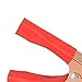 HuaHuiYuan 5 Pairs 50A Vehicle Car Insulated Battery Test Alligator Clips (5Red+5Black)